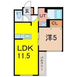 クレストパレス一条通の物件間取画像